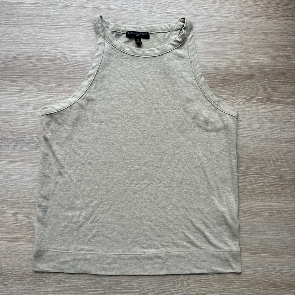 Linen Blend Banana Republic Tank